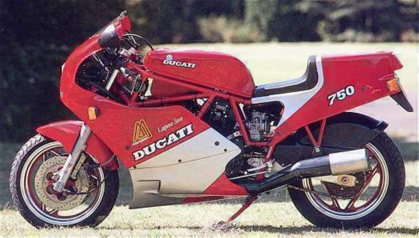 Ducati 750 Santa Monica 1988 photo - 1