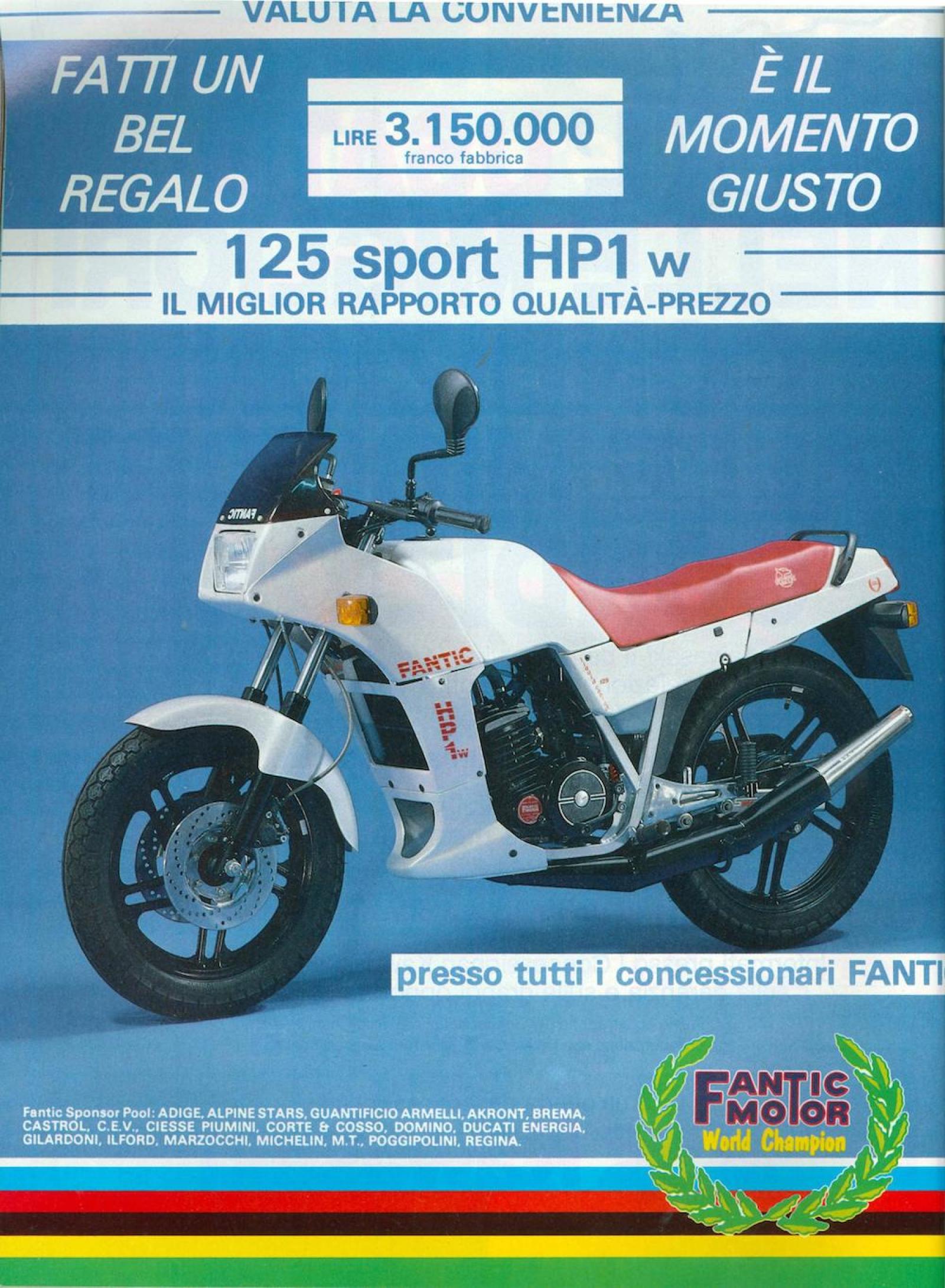 Fantic 125 Sport HP 1 1987 photo - 1