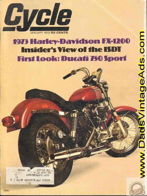 Harley-Davidson 1200 FX 1973 photo - 1