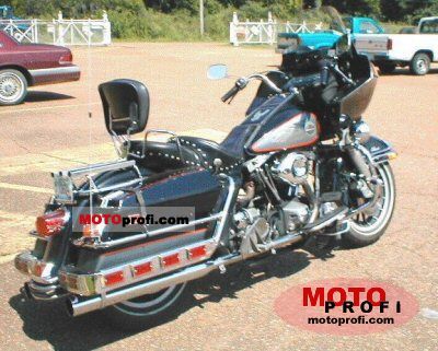 Harley-Davidson 1340 Electra Glide Classic FLHTC (reduced effect) 1989 photo - 2
