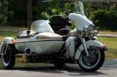 Harley-Davidson 1340 FLHTC (with sidecar) (reduced effect) 1988 photo - 2