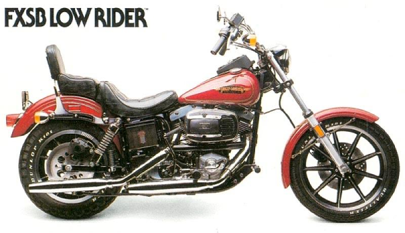 Harley-Davidson 1340 Low Rider FXRS 1988 photo - 4