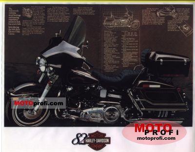 Harley-Davidson Electra Glide Ultra Classic (reduced effect) 1990 photo - 3