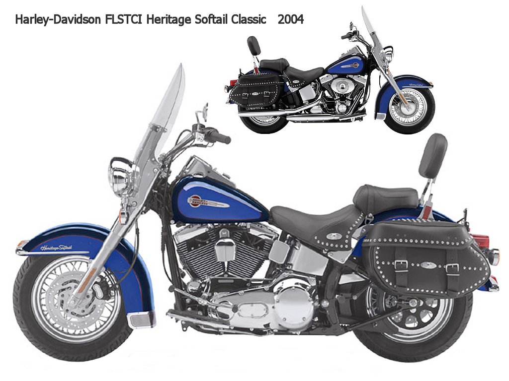 Harley-Davidson Flstci Heritage Softail Classic 2004 photo - 4