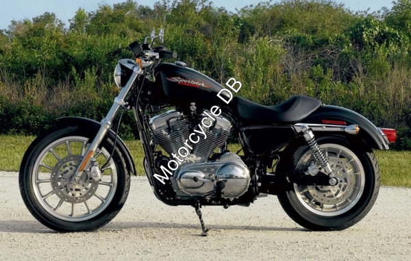 Harley-Davidson XLH 883 Hugger (reduced effect) 1990 photo - 3