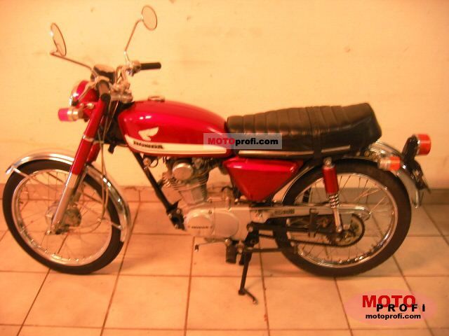 Honda CB 100 1972 photo - 5