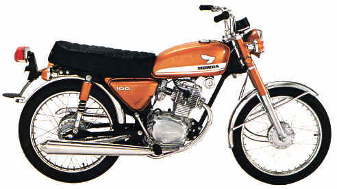 Honda CB 100 1974 photo - 5