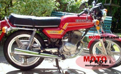 Honda CB 125 T 2 (reduced effect) 1981 photo - 2