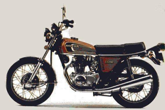 Honda CB 250 1973 photo - 5