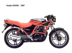 Honda CB 450 S (reduced effect) 1990 photo - 1