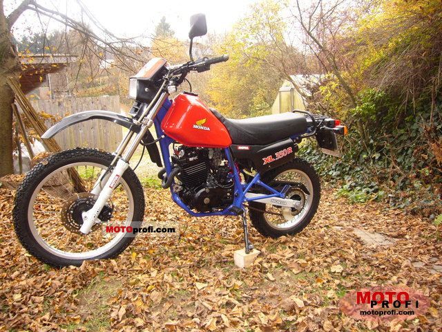 Well Preserved Survivor 1984 Honda Xl350r Bike Urious