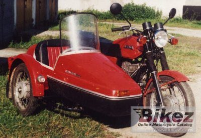 Jawa 350 TS (with sidecar) 1988 photo - 1