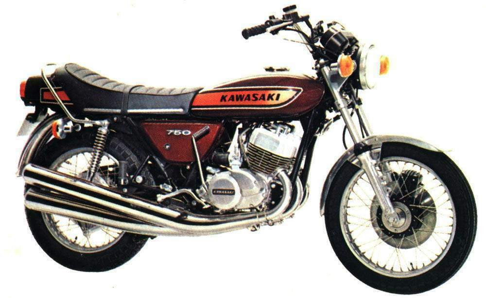 Kawasaki 750 H 2 Mach IV 1972 photo - 2