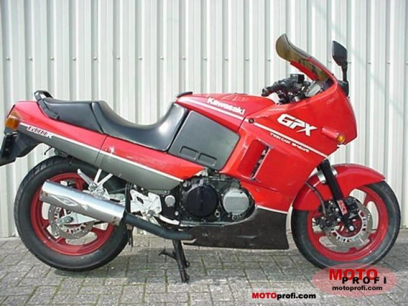Kawasaki GPX 600 R (reduced effect) 1989 photo - 4