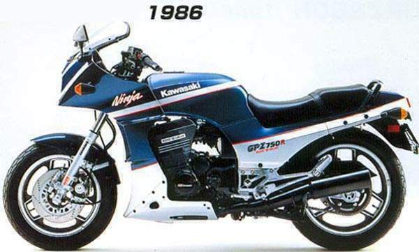 Kawasaki GPX 750 R 1986 photo - 2