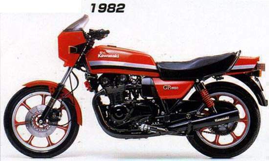 Kawasaki GPZ 1100 1982 photo - 1