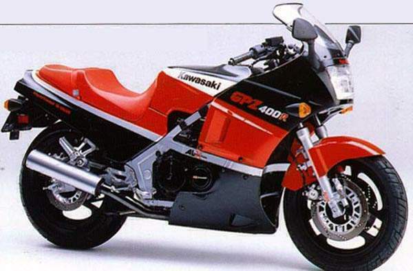 Kawasaki GPZ 400 1985 photo - 4