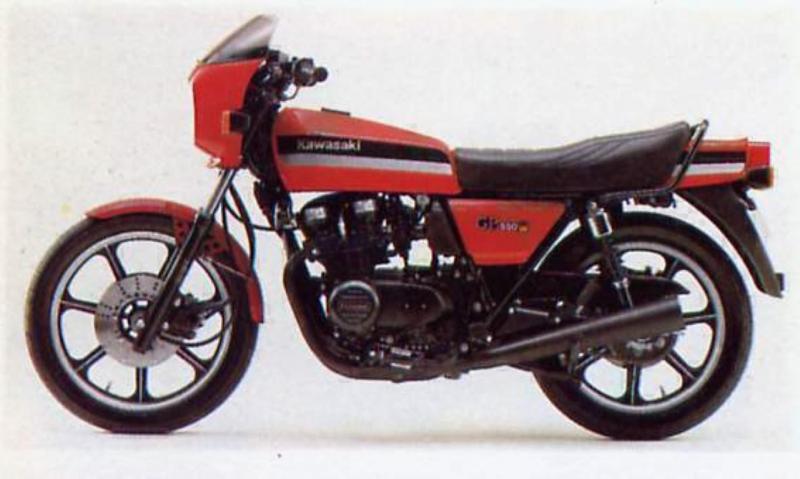 Kawasaki GPZ 550 (reduced effect) 1990 photo - 2