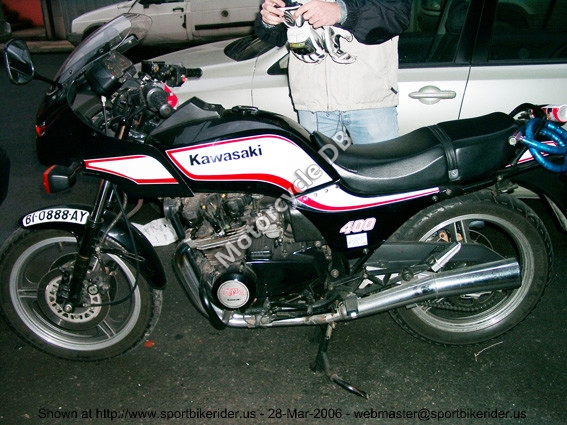 Kawasaki GPZ 600 R (reduced effect) 1985 photo - 2