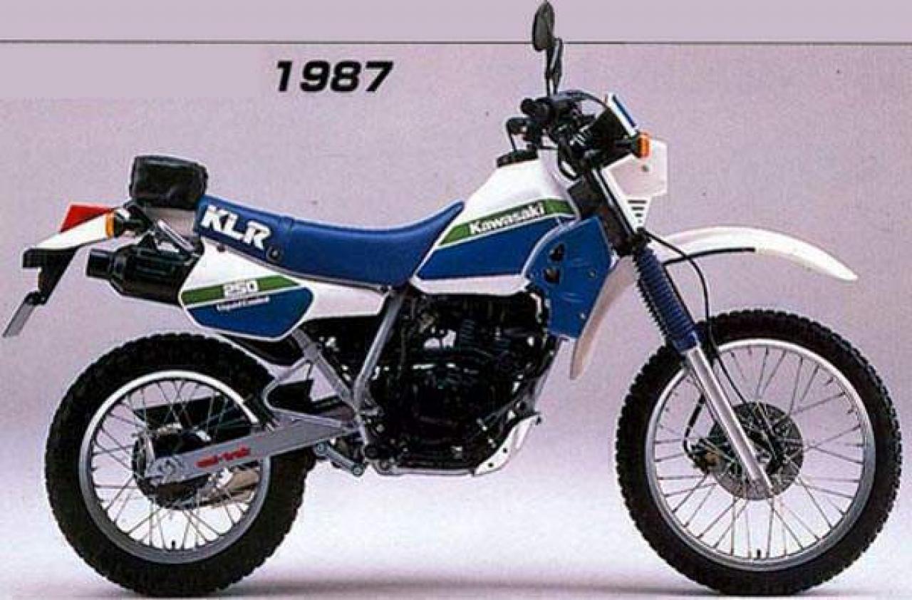 Kawasaki KLR 250 (reduced effect) 1986 photo - 3