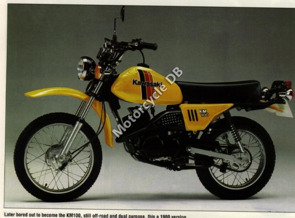 Kawasaki KM 100 1980 photo - 4