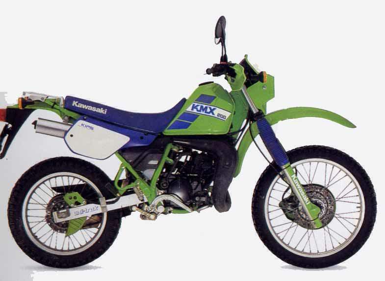 Kawasaki KMX 200 1988 photo - 2