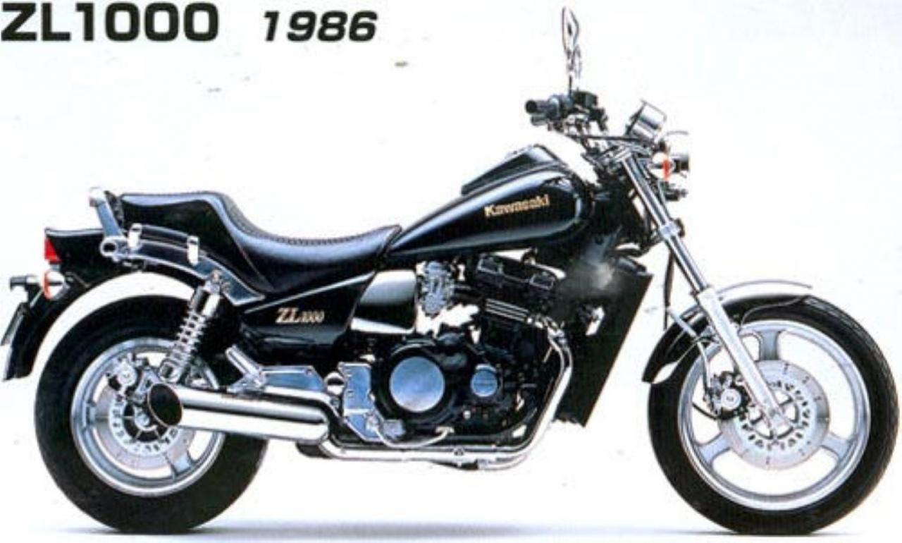 Kawasaki ZL 1000 (reduced effect) 1989 photo - 1