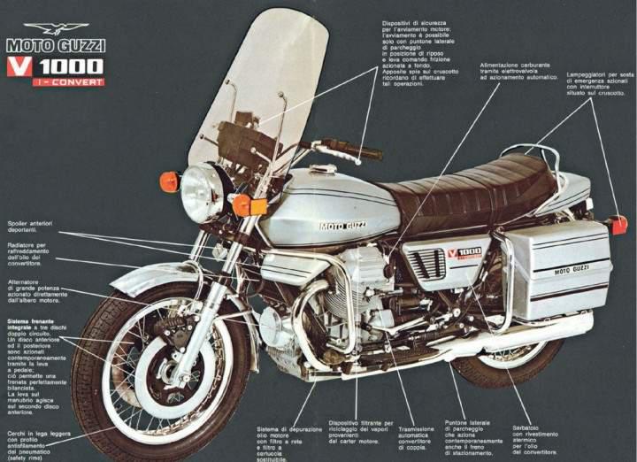 Moto Guzzi V 1000 I-Convert 1975 photo - 1