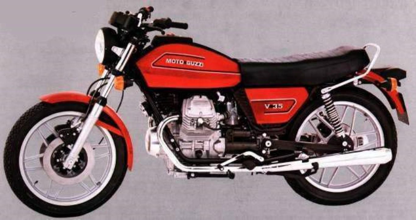 Moto Guzzi V 35 II 1984 photo - 1
