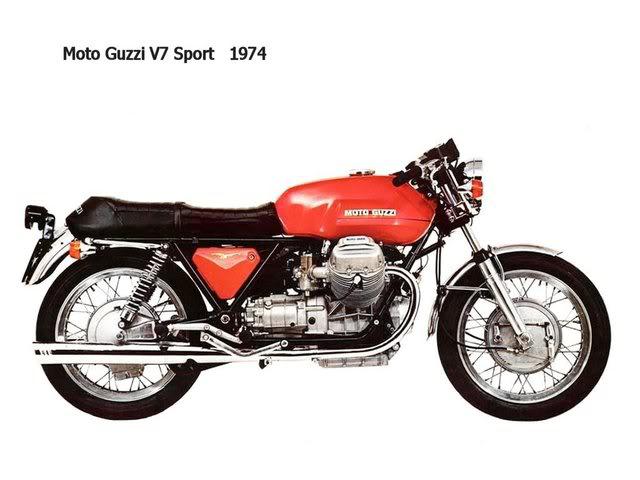 Moto Guzzi V7 750 Sport 1974 photo - 1