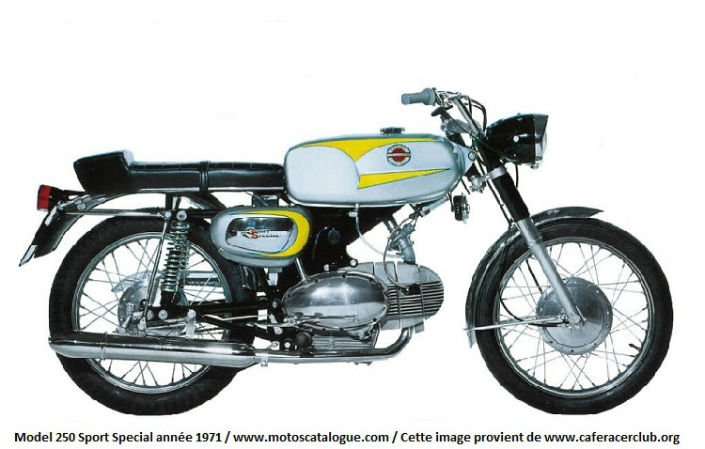 Motobi Sport Special 250 1971 photo - 5