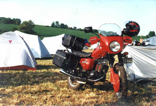 MuZ ETZ 251 (with sidecar) 1990 photo - 1