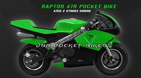 Pocket Bike Raptor 47R 47cc photo - 1