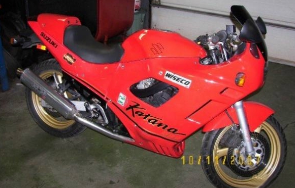 Review of Suzuki GSX 600 F 1989 pictures, live photos