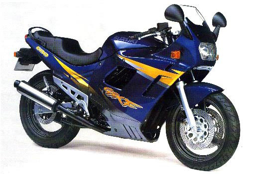 Review of Suzuki GSX 600 F 1990 pictures, live photos