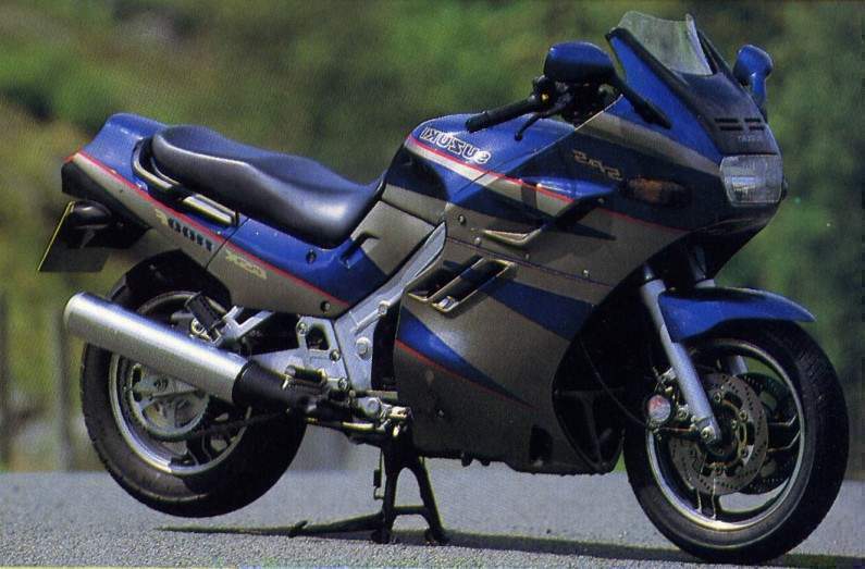 Review of Suzuki GSX 750 F (reduced effect) 1992 pictures