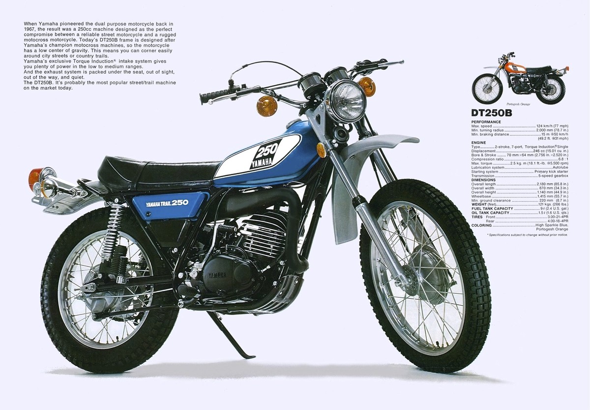Yamaha DT 250 1975 photo - 1