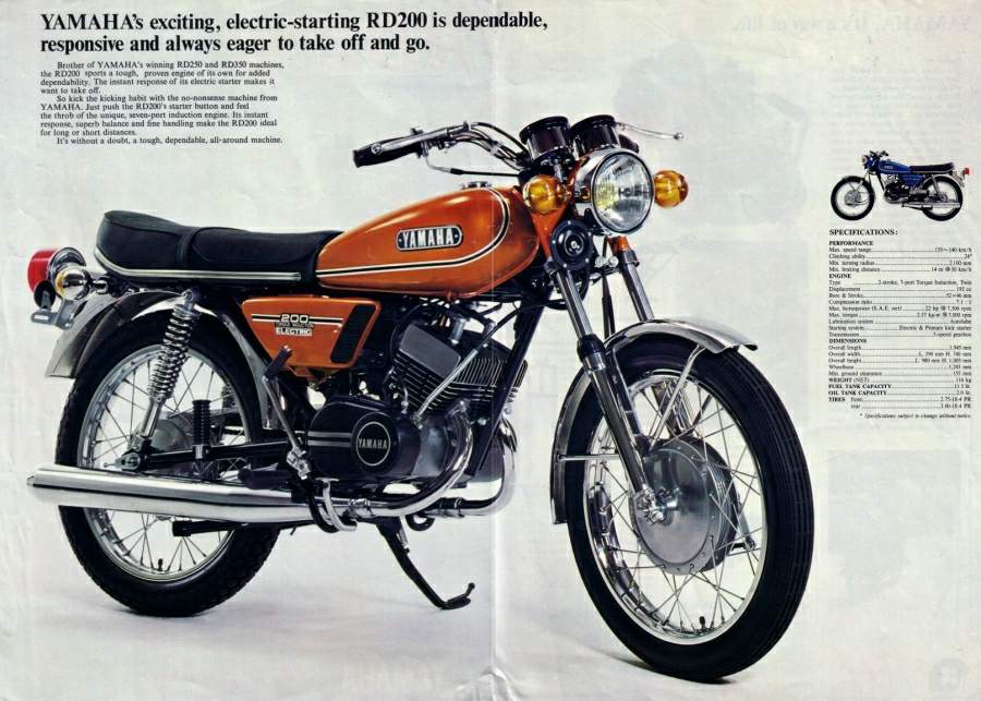 Yamaha RD 125 1974 photo - 4