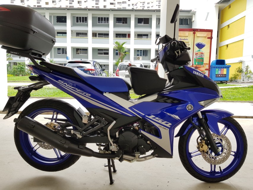 Review of Yamaha Sniper 150 2018 pictures, live photos