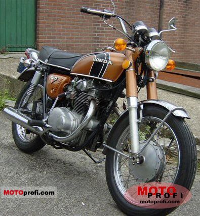 Honda CB 250 disc 1974