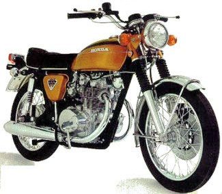 Honda CB 450 disc 1972