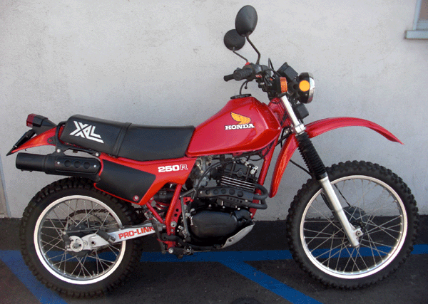 2020 honda xl250