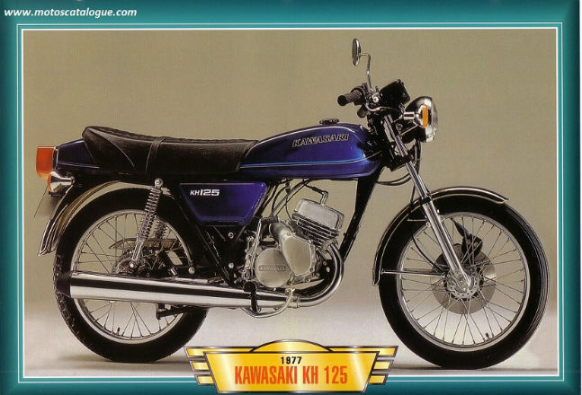 Review of Kawasaki KH 125 1977: pictures, live photos ...