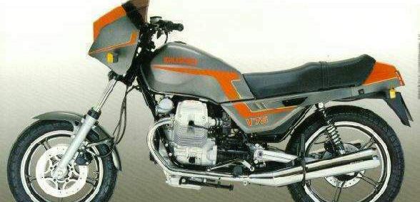 Moto Guzzi V 75 (reduced effect #2) 1986