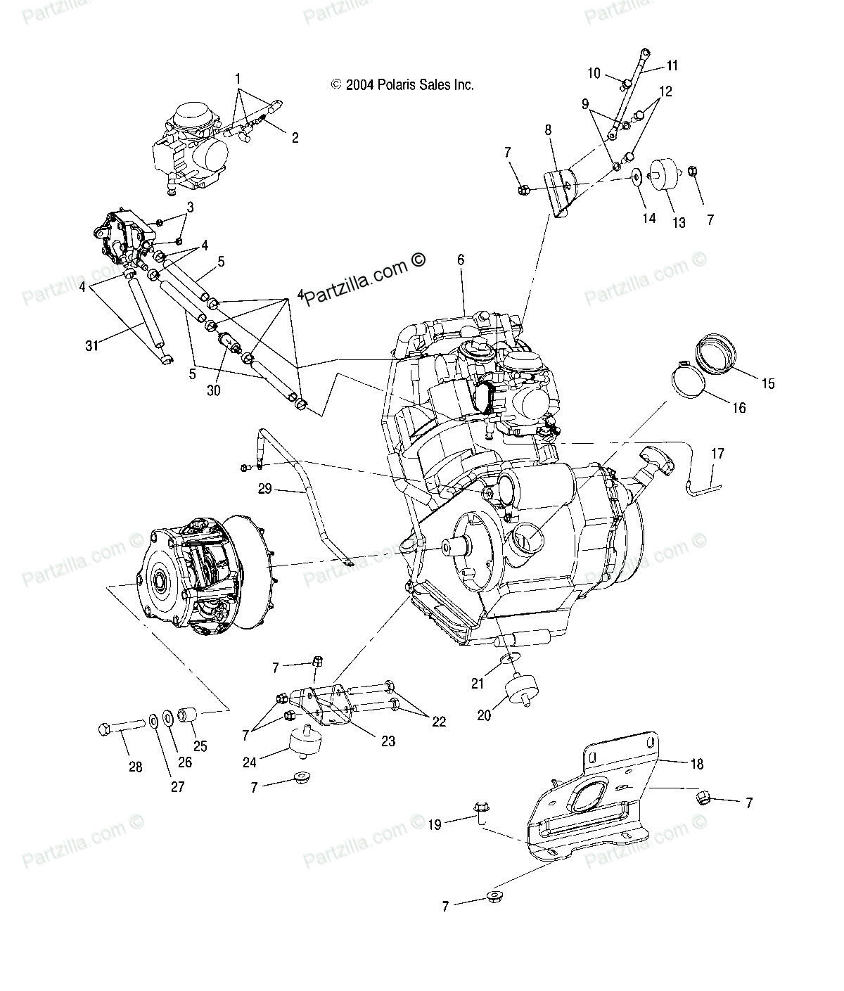 Polaris ATP 330E 2005