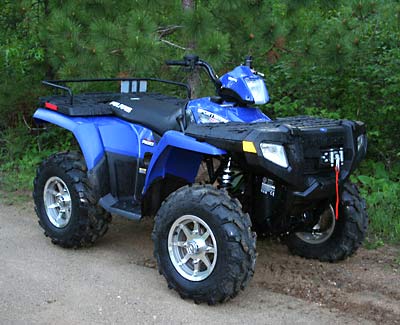 Review of Polaris Sportsman 450 2006: pictures, live photos ...