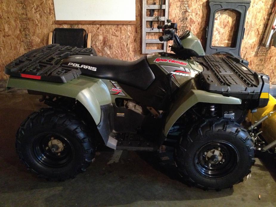 Review of Polaris Sportsman 500 H.O. 2005: pictures, live photos ...