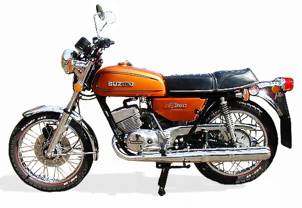 Suzuki GT 250/X 7 E (spoked wheels) 1981