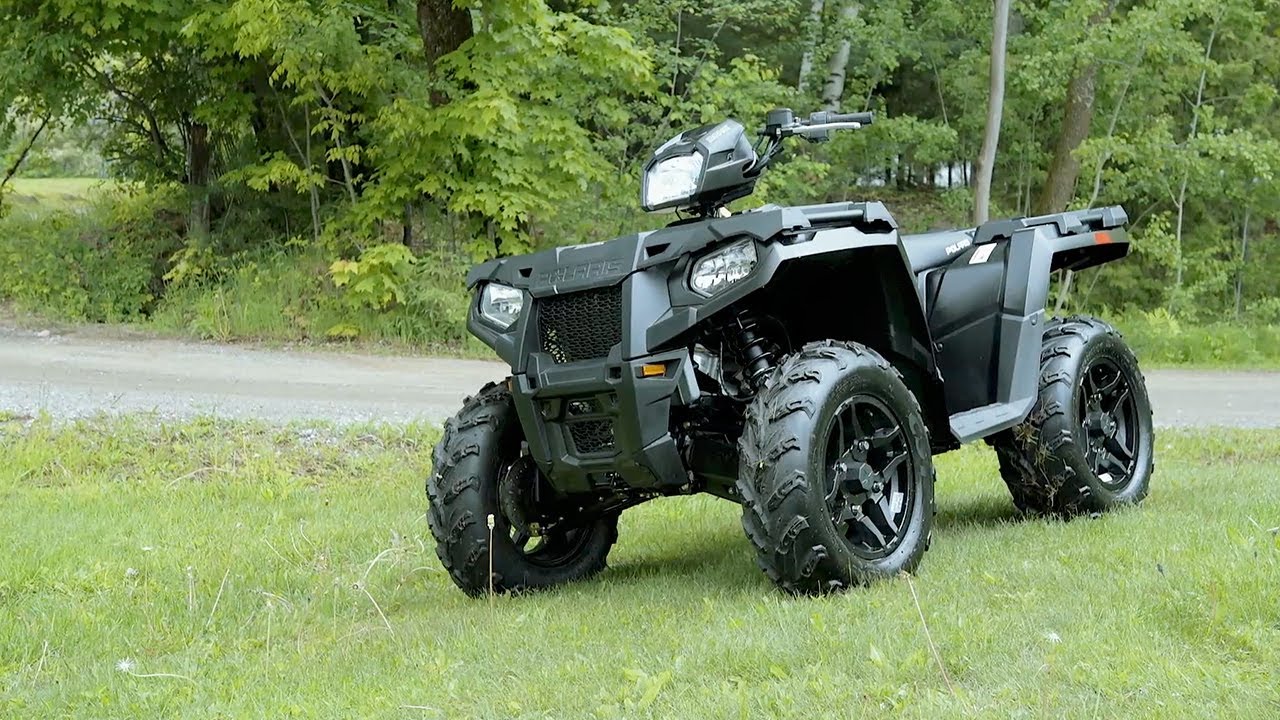 Review of Polaris Sportsman 570 2017: pictures, live photos